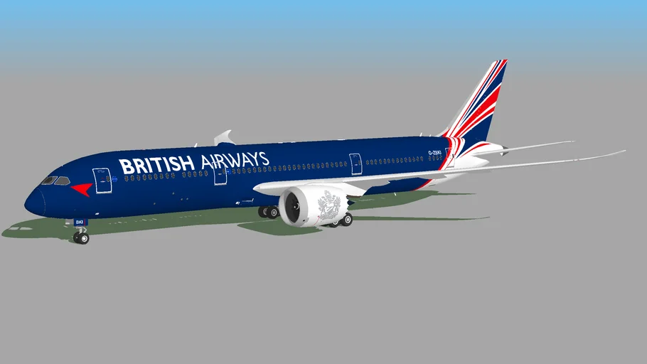 British Airways (GZBKI) Boeing 7879 Dreamliner (Fictional / Concept