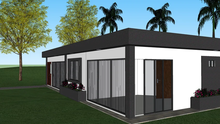 CASA MODERNA EVA | 3D Warehouse
