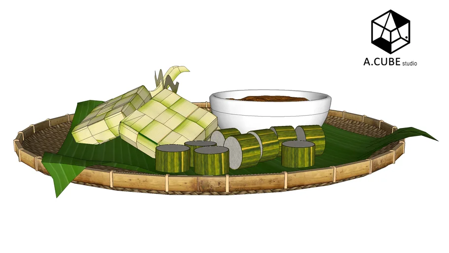 Ketupat Rendang | 3D Warehouse