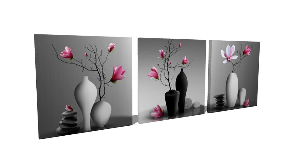 Tableau zen / Zen frame | 3D Warehouse