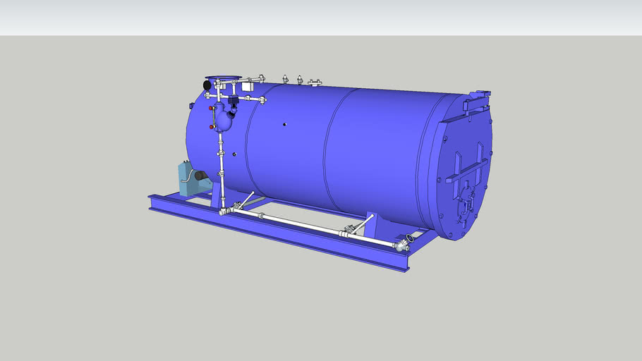 Steam boiler 3D Warehouse