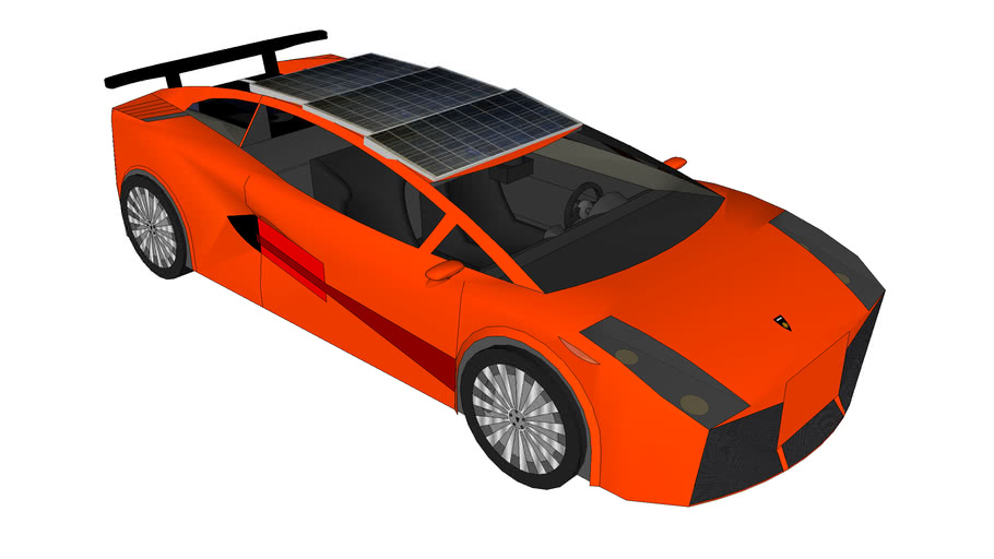 Solar Powered Car 3D Warehouse
