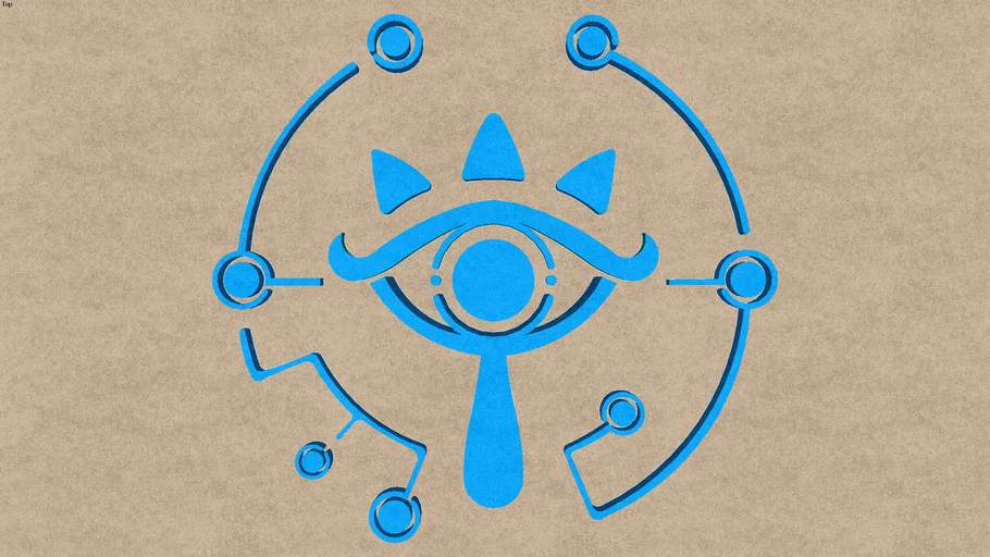 The Legend of Zelda Sheikah eye 3D Warehouse