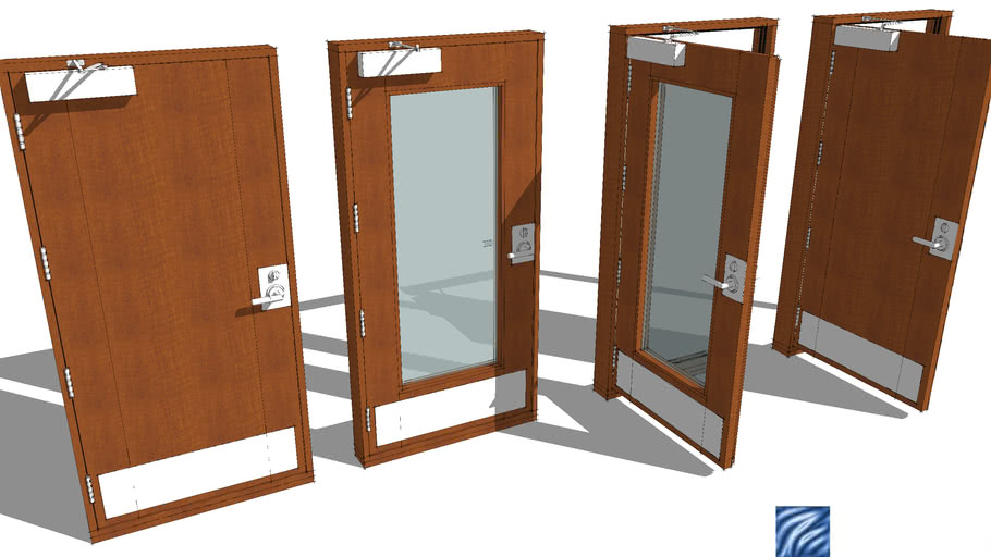 Commercial Doors 3D Warehouse