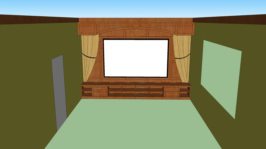 Media Room 3D Warehouse