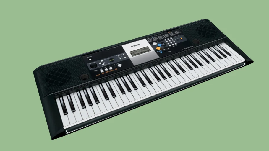 Teclado Yamaha PSR E223 - - 3D Warehouse