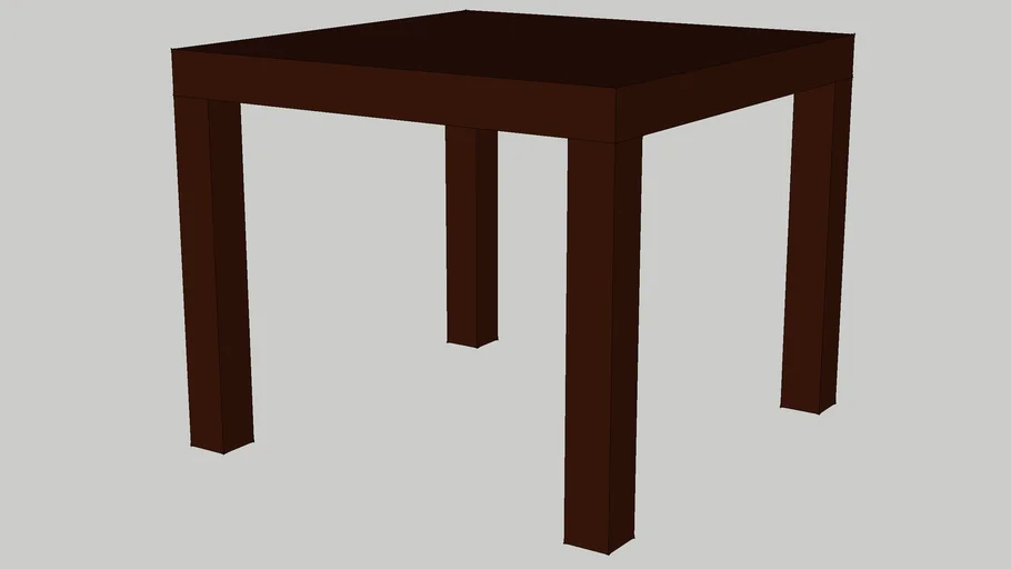IKEA LACK Side table brown 3D Warehouse