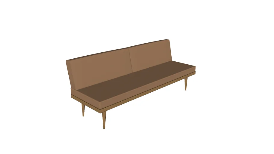 Caramel sofa