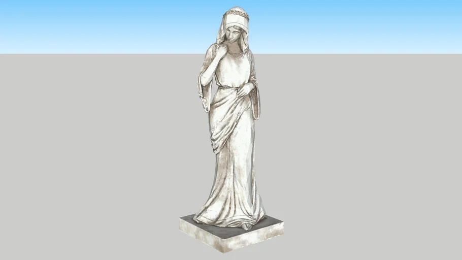 Ancient woman statue | 3D Warehouse