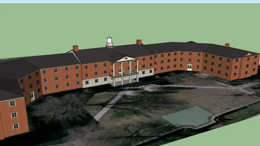 Radford University Moffett Hall 3D Warehouse