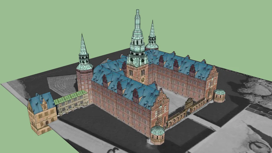 Frederiksborg Castle_ Main Building | 3D Warehouse