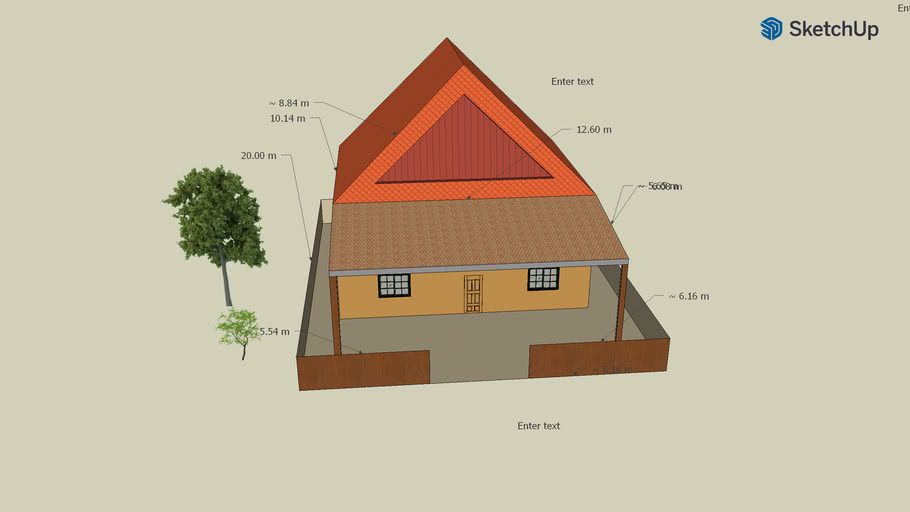 RUMAH ADAT BETAWI KEBAYA - Vannesya | 3D Warehouse