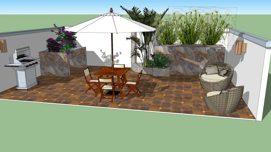 Oasis Circle Patio 3d Warehouse - vrogue.co