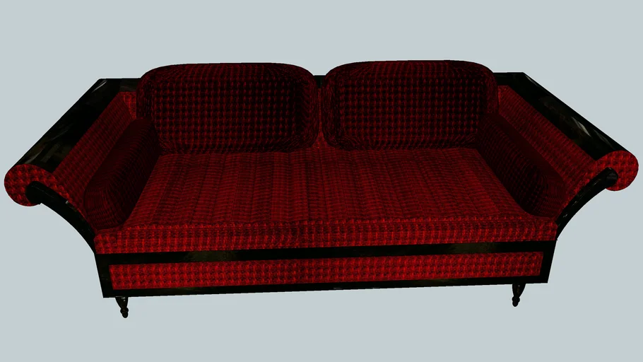 Red Sofa 3D Warehouse
