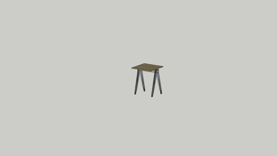 TECHO Arkus A working table 600x600 | 3D Warehouse
