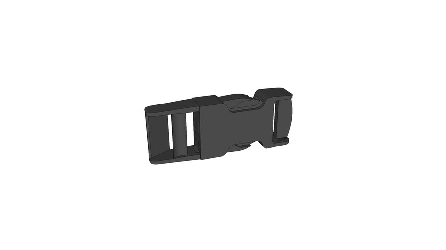 buckle, quick release, for 1 inch wide webbing, McMasterCarr 29705T86