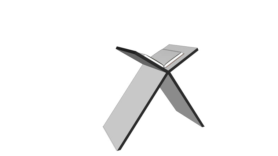 Assouline Allure Book Stand 3D Warehouse