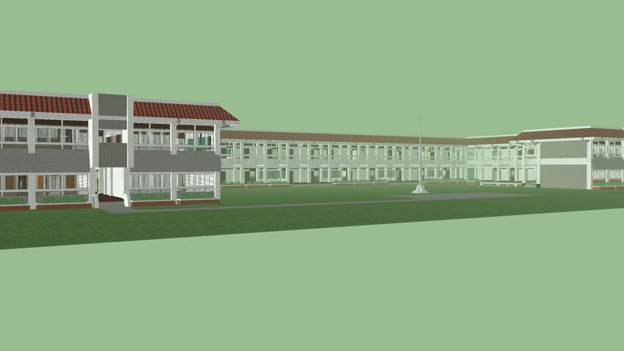 UP Integrated School 'New' Building | 3D Warehouse