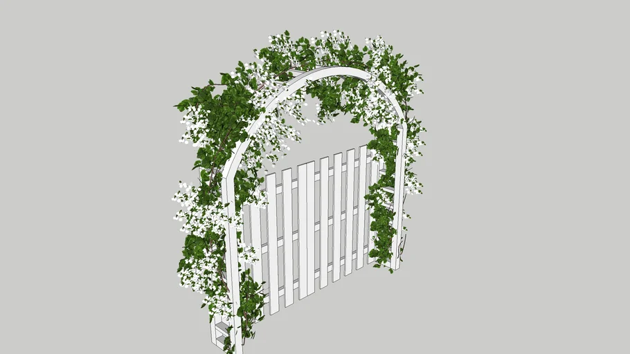 Cổng hoa | 3D Warehouse