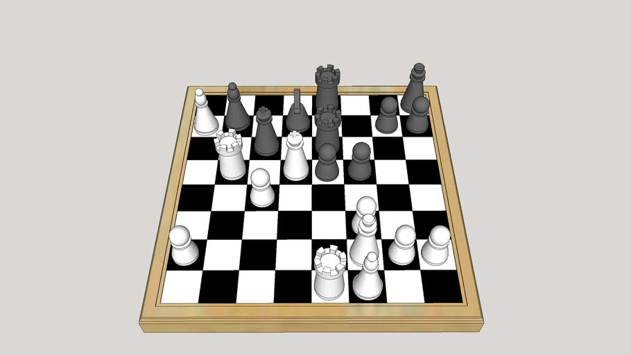 Chess - Tactical reasons | 3D Warehouse