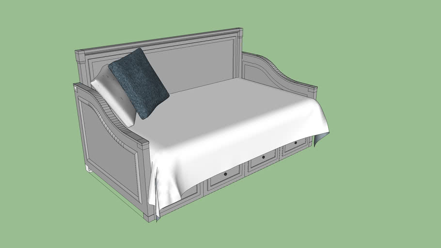 Single Sofa Bed | 3D Warehouse