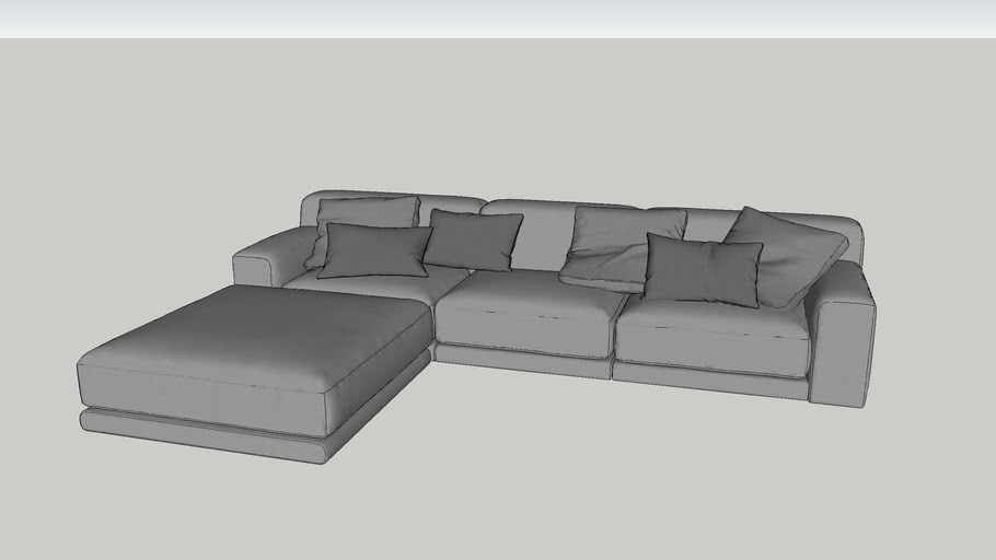 sofa01 | 3D Warehouse