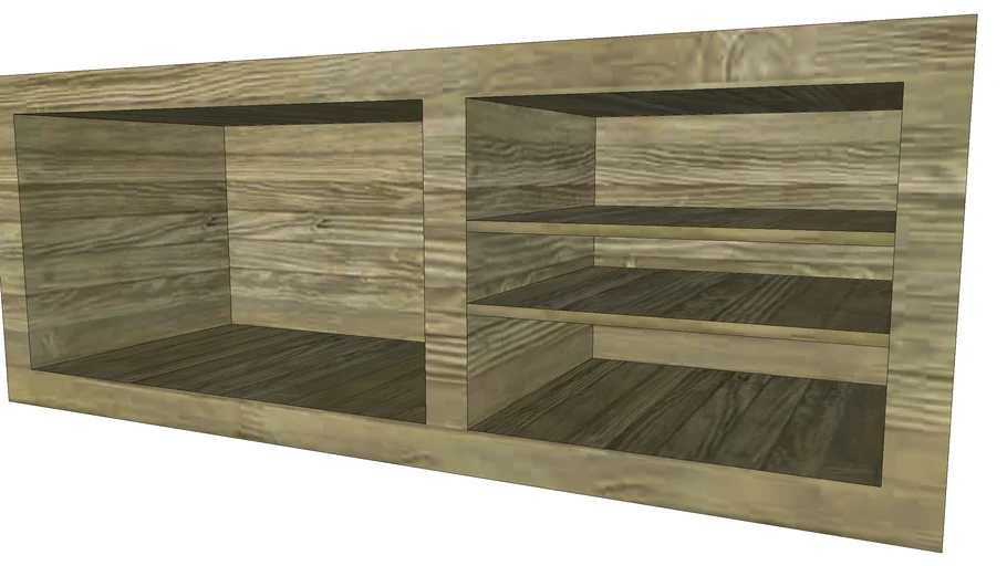 Rack Rústico | 3D Warehouse