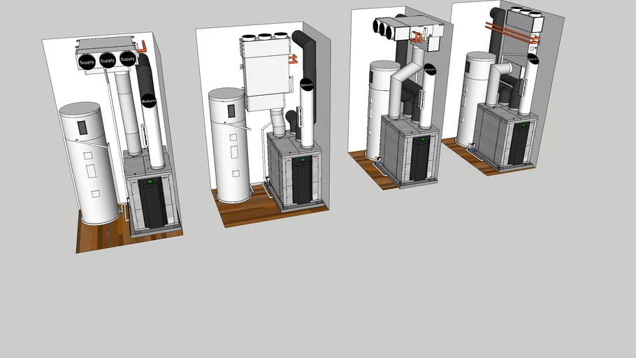 CERV2 + Fujitsu ARU12RLF {Magic Box Mechanicals} | 3D Warehouse