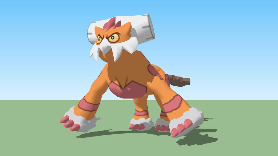 Therian Forme Landorus (Pokémon X and Y) | 3D Warehouse