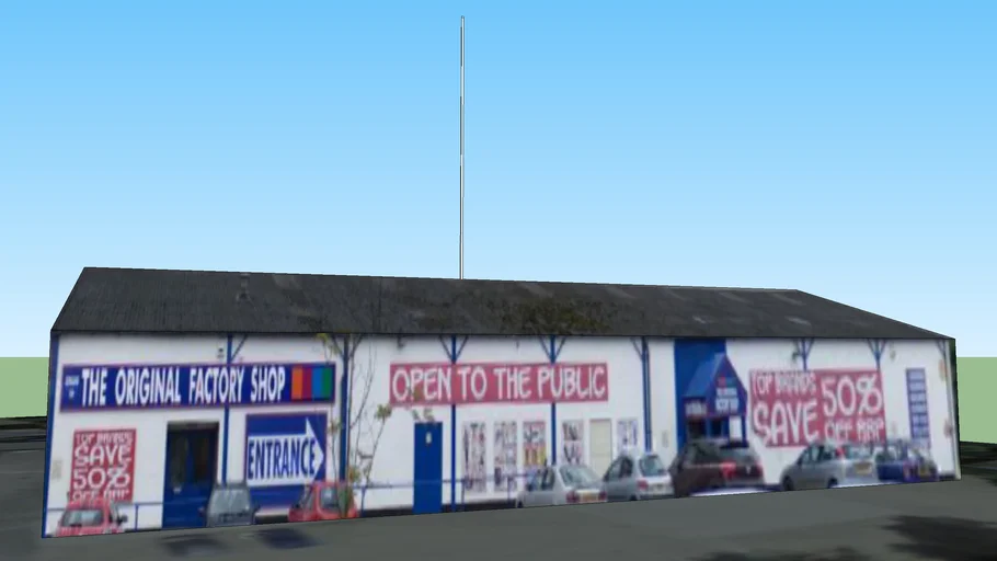 The Original factory Shop, London Rd, Harleston 3D Warehouse