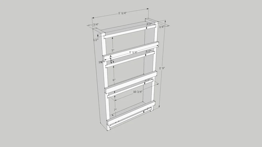 Spice Rack 3D Warehouse