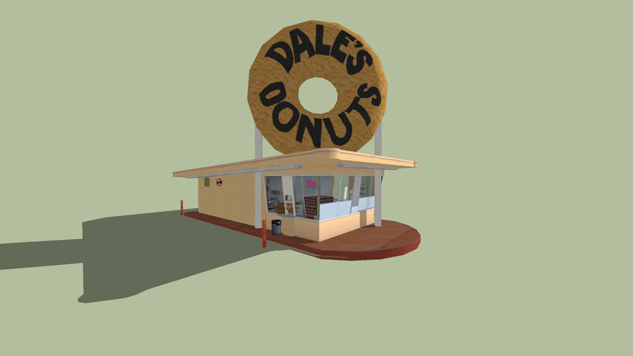 Dale's Donuts in Compton, CA 3D Warehouse