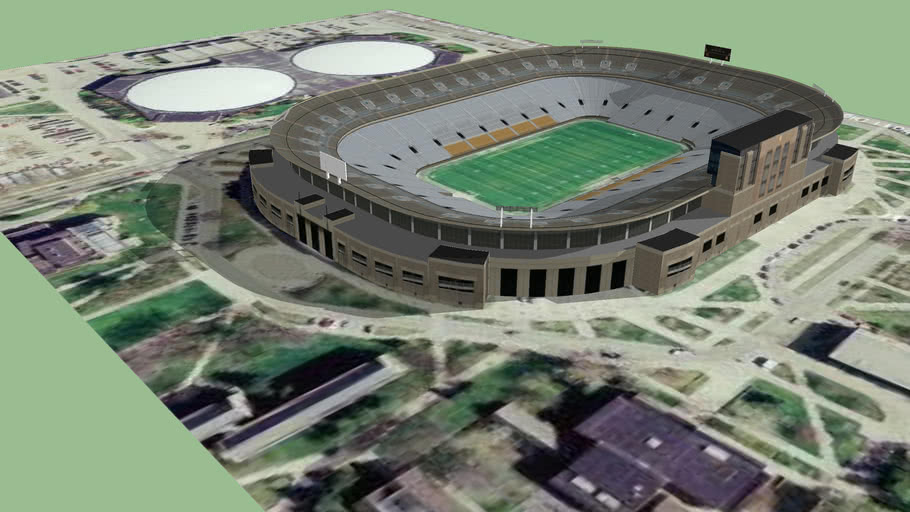 Notre Dame Stadium 3D Warehouse