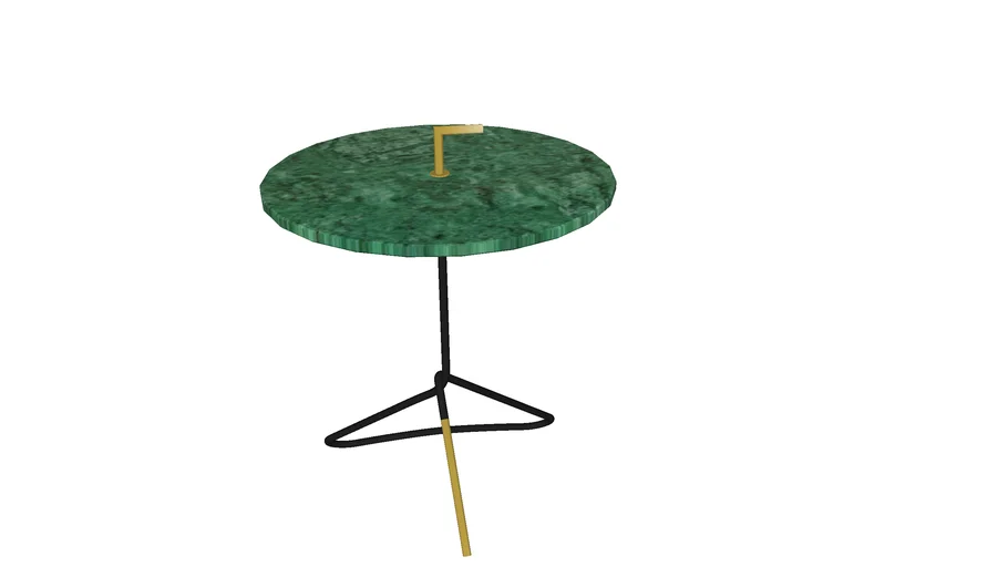 82482 Side Table Doblado Green  37cm
