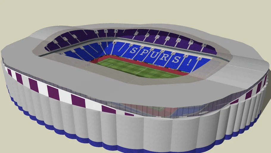 New spurs stadium | 3D Warehouse