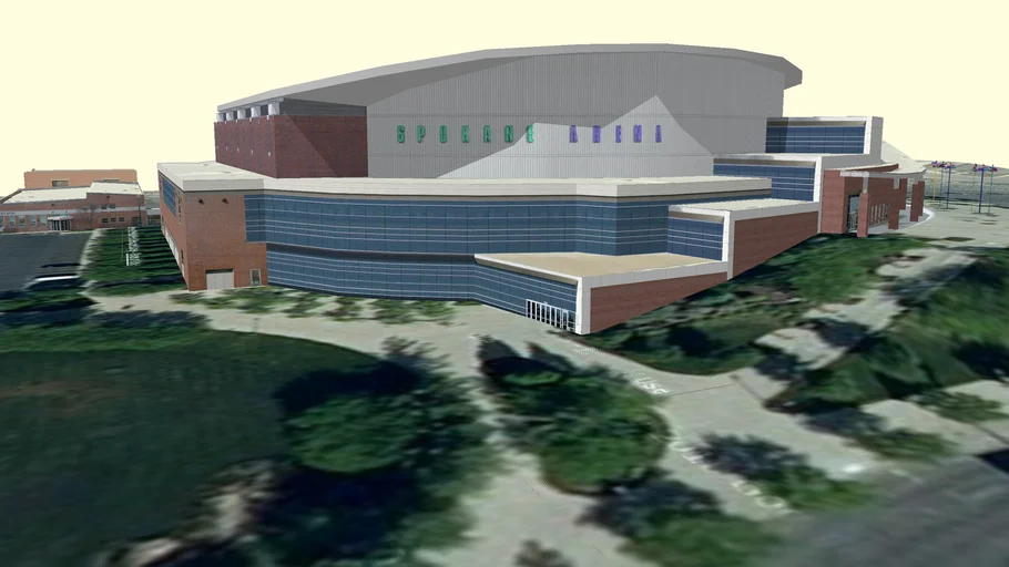 Spokane Veterans Memorial Arena | 3D Warehouse