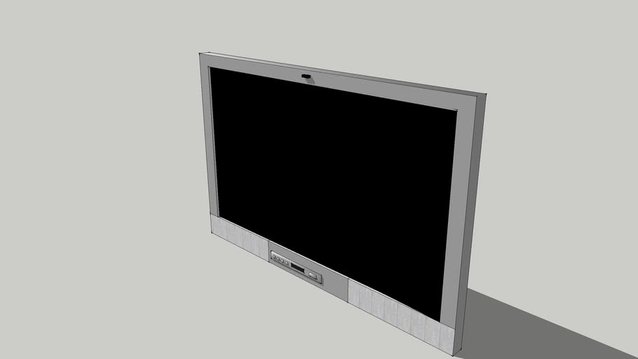 sony plasma TV 3D Warehouse