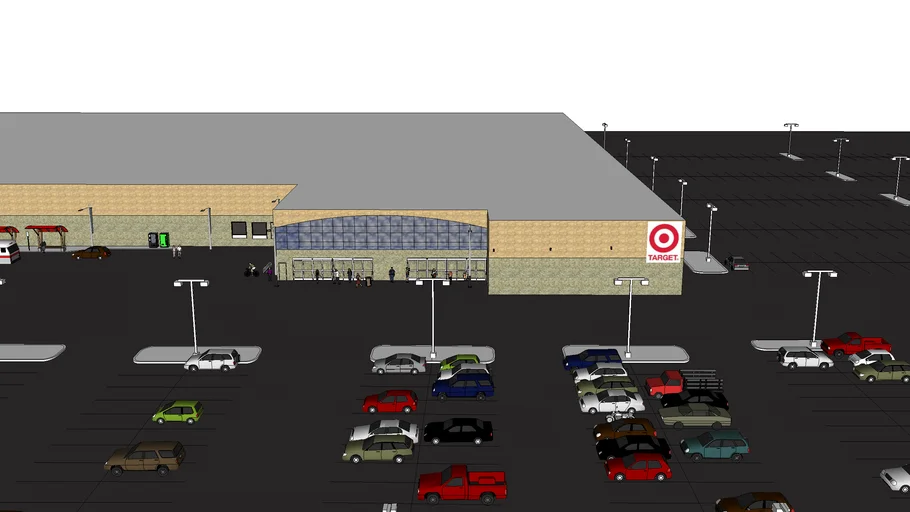 Modern Target store | 3D Warehouse