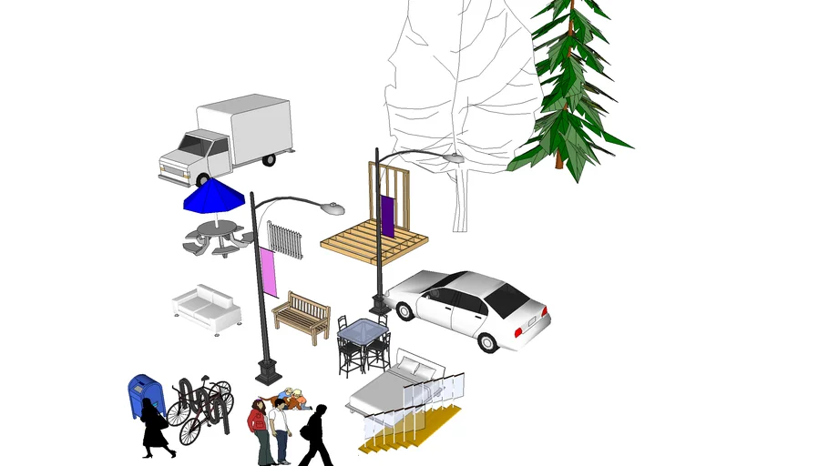 joshua garage sale 3D Warehouse