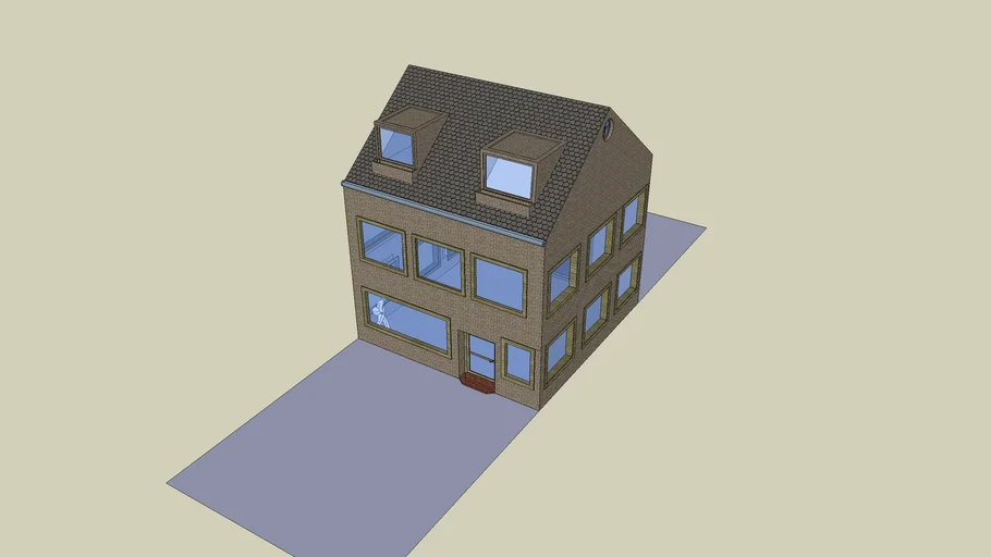 normal house | 3D Warehouse