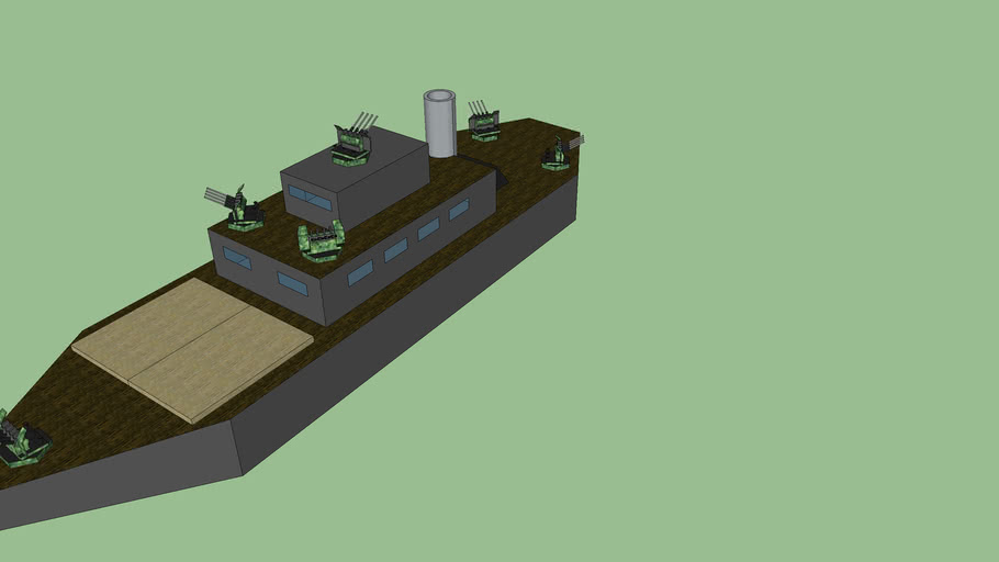 Vintage Supply Ship | 3D Warehouse