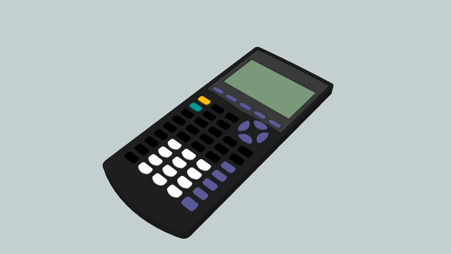 Ti 83 Plus Graphing Calculator 3D Warehouse