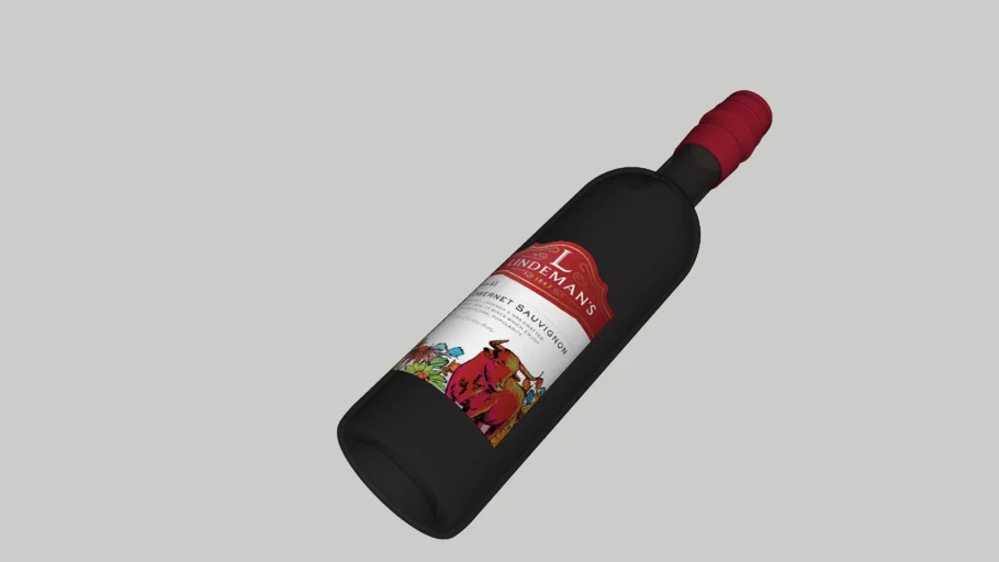 Apri bottiglia vino Modello 3D