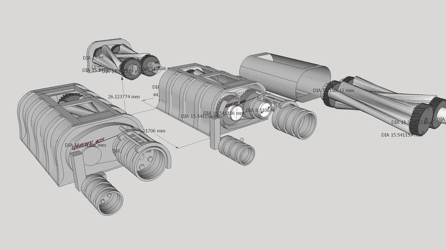working supercharger 3D Warehouse
