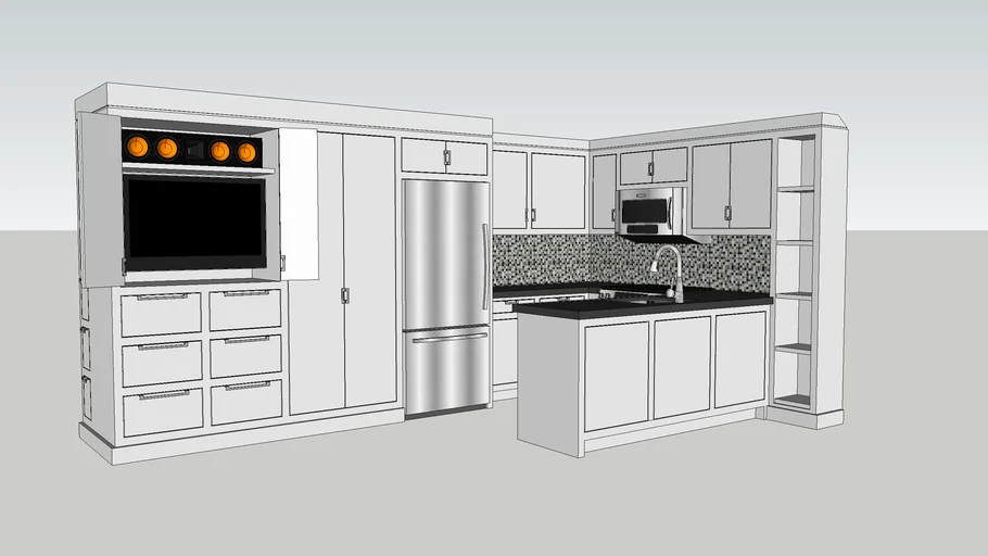 Kitchen Set - - 3D Warehouse