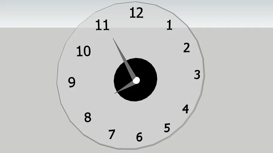 A Clock | 3D Warehouse