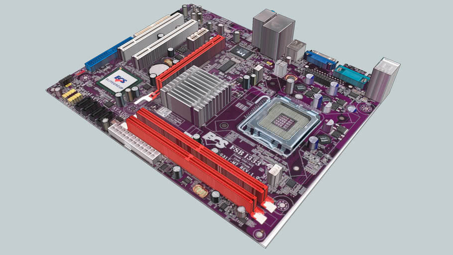 Motherboard 3D Warehouse