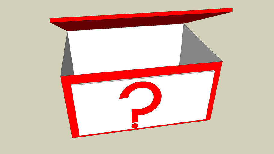 deal or no deal box 3D Warehouse