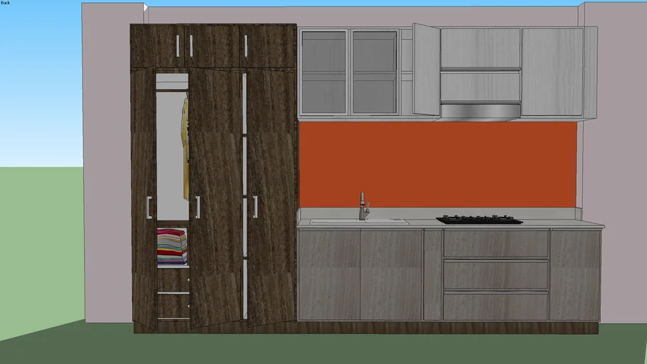 small kitchen | 3D Warehouse