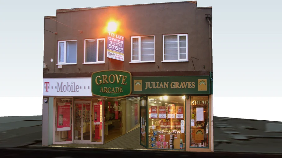 Wilmslow shops 3D Warehouse